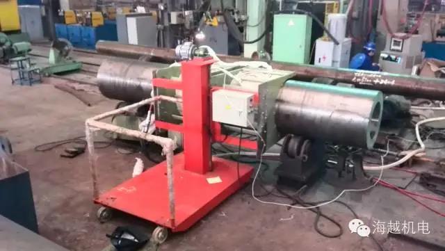 海越中頻高頻電磁感應加熱設備在不同的行業、不同的工件、不同的工藝要求的應用現場圖